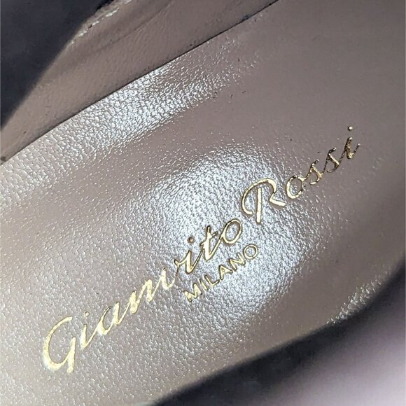 Gianvito Rossi Women Chester Burgundy Leather Chelsea Boots size 6US 36EU - Picture 8 of 10